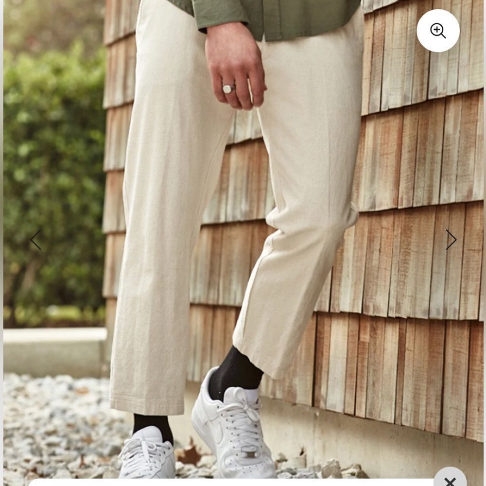 ILU I Love Ugly Slim Kobe Pant Bone White Size Medium
